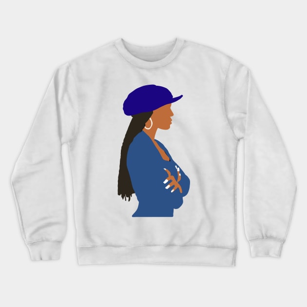 Janet Jackson Unbreakable  Poetic Justice Crewneck Sweatshirt by satitue